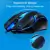 Kit Teclado Semi Mecânico Gamer Led Rgb Mouse Óptico Preto na internet