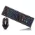 Kit Teclado Semi Mecânico Gamer Led Rgb Mouse Óptico Preto - loja online