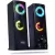 Caixa de Som SoundBar Pc Gamer Subwoofer P2 Led Rgb Tv Pc Notebook Celular Tablet - comprar online