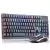 Kit Teclado Semi Mecânico Gamer Led Rgb Mouse Óptico Preto - comprar online