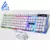 Kit Teclado Mouse Semi Mecânico RGB LED Gamer Com Fio - comprar online