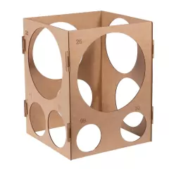 Medidor De Balões, Bexigas, Bolas Balão Mdf Medidas 9 A 25 - comprar online