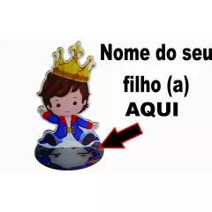 12 Peças Centros Mesa Pequeno Principe Ruivo Personalizado Lembranças Festa - comprar online