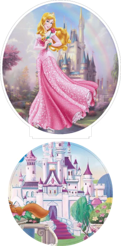 Imagem do 12 Centros de mesa princesa aurora Personalizado Lembranças Festa