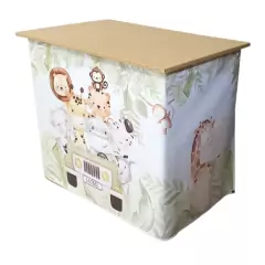 Saia Painel Mesa Safari Animais Decoração de Festas - comprar online