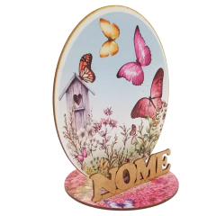 Imagem do 12 Peças Centros Mesa Jardim de borboletas Personalizado Lembranças Festa