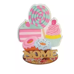 12 Display Centros de Mesa doce Personalizado Lembranças Festa