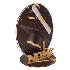 12 Peças Centros Mesa Formatura Personalizado Lembranças Festa - comprar online