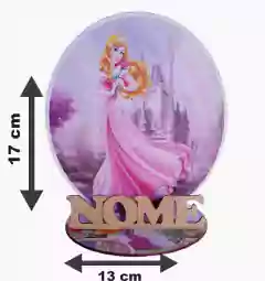 12 Centros de mesa princesa aurora Personalizado Lembranças Festa - loja online