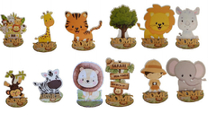 12 Display Centros de Mesa Safari diversos Personalizado Lembranças Festa na internet