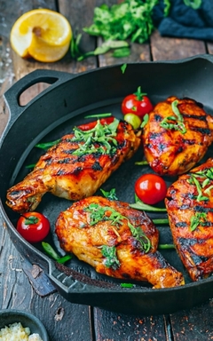 Alitas de Pollo Barbacoa.