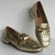 Mocassim Anzetutto Carina couro Tresse Ouro Light - loja online