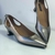 Scarpin Anzetutto Mini Salto com laco atras Onix - comprar online