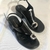 Sandalia de Dedo Mary Carvalho Preto - comprar online