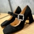 Sapato Boneca Luiza Barcelos camurca Preto - comprar online