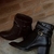 Bota Cano curto Mary Carvalho Preto - comprar online