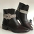 Bota Cano Curto Mary Carvalho Fivela Removivel Cafe - comprar online
