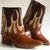 Bota cano Curto Foguinho Mary Carvalho Caramelo - comprar online