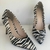Scarpin Mary Carvalho Zebra - comprar online