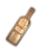 Tabla para Picada - Botella de Vino