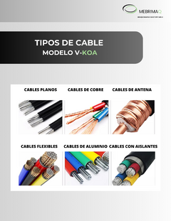 MAQUINA PELADORA DE CABLE ELECTRICA INDUSTRIAL M-KOA - MEBRIMAQ