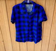 Camisa Xadrez Botão Infantil Masculina. - loja online