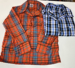 Camisa Xadrez Manga Longa- Estrelinha Fest - comprar online