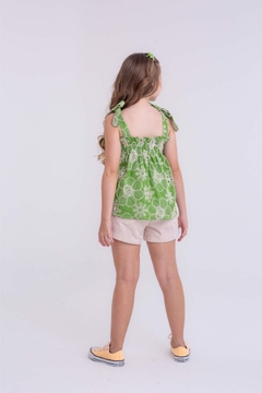 Bata Estampada Elastec Bordada-L2M. - comprar online