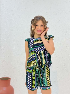 Conjunto Estampado Menina Viscolynho-Petit