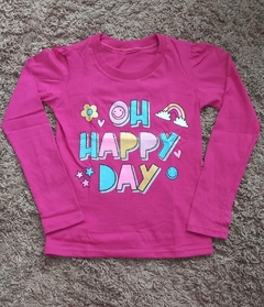 Blusa Infantil Manga Longa Estampas Algodão. - comprar online