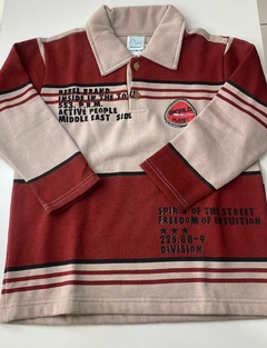 Blusa Infantil Polo Moletom.