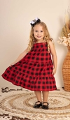 Vestido Quadriculado Alcinha- Candy