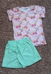 Conjunto Infantil Menina Liz Estampas.