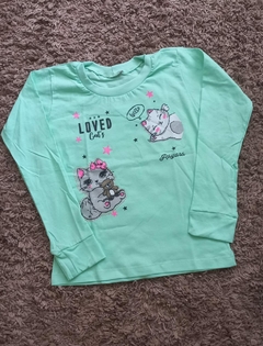 Blusa Infantil Manga Longa Estampas Algodão. - loja online