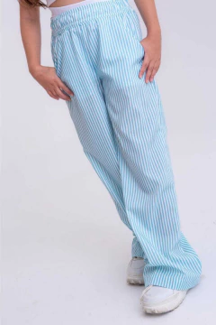 Calça Wide Listras- L2M - comprar online