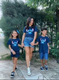Blusa Stitch Azul.