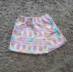 Short Curto Infantil Menina Estampas. - PATOCA KIDS & TEENS