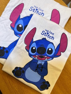 T-shirt Stitch- Infantil/Adulto na internet