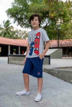 Bermuda Moletom Menino-L2M Boys. - comprar online