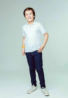 Calça Jeans Escuro Skinny- L2M Boys. - comprar online