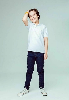 Calça Jeans Escuro Skinny- L2M Boys.
