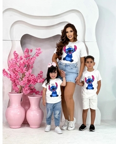 T-shirt Stitch- Infantil/Adulto - comprar online