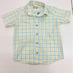 Camisa Botão Boys Xadrez-L2M Boys. - comprar online