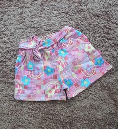 Imagem do Short Curto Infantil Menina Estampas.