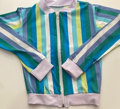 Conjunto Jaqueta Listrado e short- Infantil Feminino - comprar online
