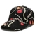 Boné de beisebol estampado com letras de pôquer masculino e feminino, chapéu - loja online