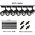 Luz conduzida da trilha conjunto com trilho 220v cob spot track lamp spotlight 1 - Livreur_Drop