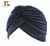 Chapéu de turbante estilo indiano para mulher, Rasta, cabeça, boné, chapéu, na internet