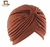 Imagem do Chapéu de turbante estilo indiano para mulher, Rasta, cabeça, boné, chapéu,