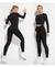 Roupas esportivas femininas sem costura Conjuntos de ioga para treino Sutiã esp - comprar online